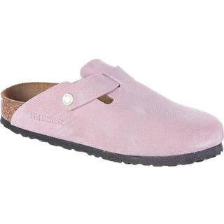 Birkenstock Birkenstock Pink Boston Suede Leather Sandals
