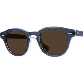 Raen KOSTIN Polarized S555 48 Solbriller Mænd Blue - Transparent Twilight Blue - 48mm