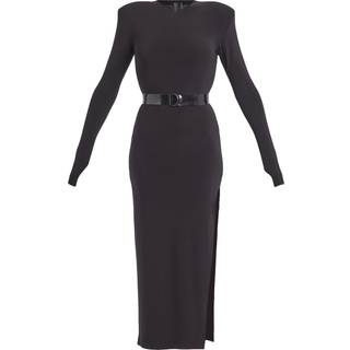 Norma Kamali Jersey midi dress - black - XXS