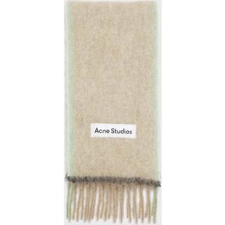 Acne Studios Wool Mohair Scarf ONESIZE - grå - ONESIZE