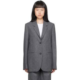 Toteme Wool-blend blazer - grey - XL