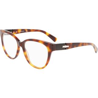LONGCHAMP Unisex LO2698 230 Optiske stel Plast Havana Cat Eye Fotokromatisk