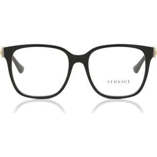 Versace VE3332D Asian Fit GB1 55 Briller Kvinder Black - Black - 55mm