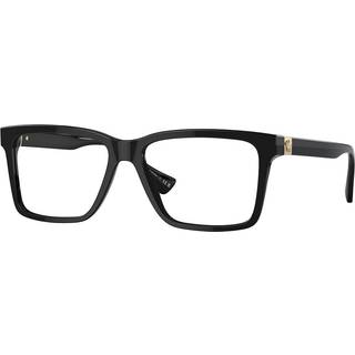 Versace VE3328F Asian Fit GB1 56 Briller Mænd Black - Black - 56mm