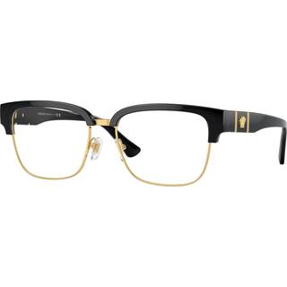 Versace Mand VE3348 GB1 Optiske stel Injiceret Sort Transparent Firkantet Normal