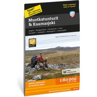 Calazo förlag Muotkatunturit & Kaamasjoki 1:60 000 NoColour, OneSize