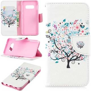 Wonder Series Samsung Galaxy S10e Cover med Kortholder - Blomstrede Træ
