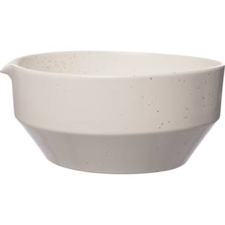 ERNST Ernst glaseret lertøj naturhvid H11 cm Ø23 cm