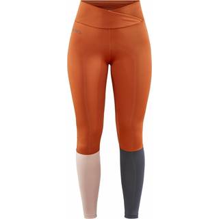 Craft Core Sence Tights Rust/Grå Dame - Størrelse X-Large