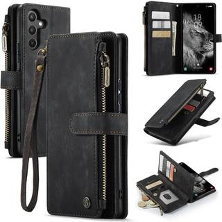 CaseMe Samsung A34 5G CaseMe Big Wallet Pungetui - Sort