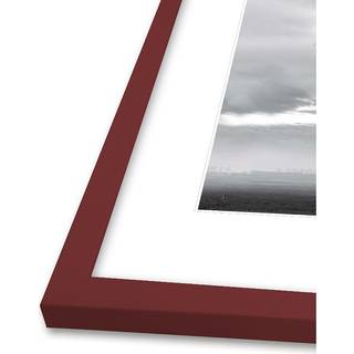 Bordeaux rød Ramme - Flere størrelser - INCADO Nordicline (Variant: 21x29,7 cm - A4)