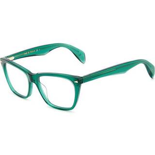 Rag & Bone RNB3013 1ED 51 Briller Kvinder Grøn - Transparent Green - 51mm