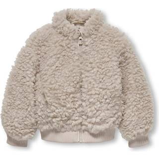 Kids Only Moonbeam Sherpa Bomber Overgangsjakke - Str. 7y 122cm
