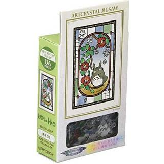 Ensky My Neighbor Totoro - Blooming Camellia Art Crystal Jigsaw Puzzle (126 brikker)