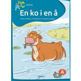En ko i en å
