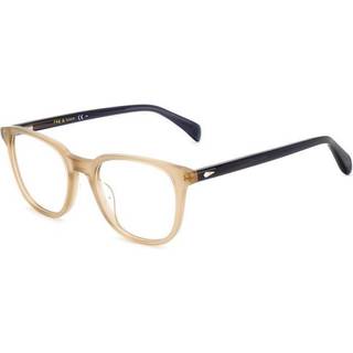 Rag & Bone RNB7052 10A 51 Briller Mænd Brun - Transparent Beige Brown - 51mm