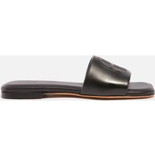 Ria Slides - Black Monogram 40