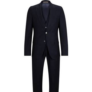 BOSS C Huge 3Pcs Peak 234 Suit in Dark Blue | BOSS | Norton Barrie - 44 UK