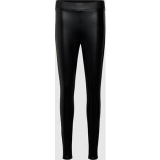 Only - Onlela Coated Fleece Leeging - 4454730 Black