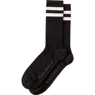 Nudie Jeans Amundsson Tennis Socks Black/White