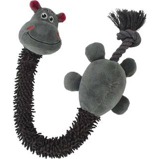 Plys flodhest med indvendigt reb