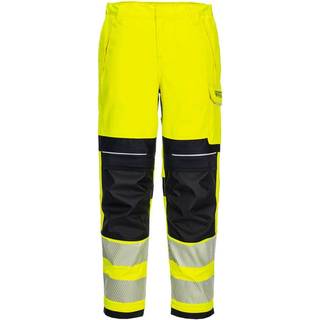 FR409 - PW3 FR hi-vis arbejdsbukser til kvinder - Gul/Sort (Størrelse: 26)