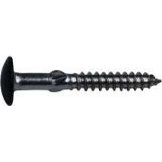Colour Fix skrue, sort, 4,8 x 38 mm - 50 stk.