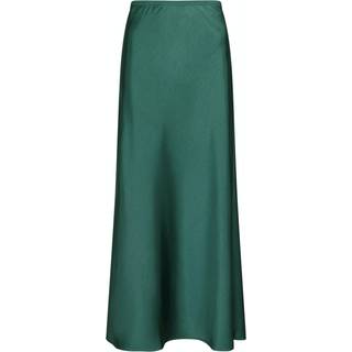 Neo Noir - Vicky Heavy Sateen Skirt - Forrest Green