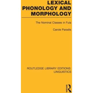 Lexical Phonology and Morphology