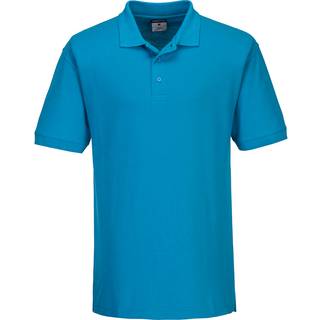Napels Poloshirt - Aqua (Størrelse: X-Large)