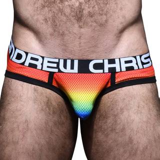 Andrew Christian Almost Naked Pride Mesh Jock - Mixed - Large * Kampagne *