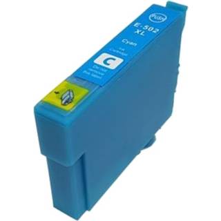 Epson 502XL cyan blækpatron Kompatibel C13T02W24010 - 12ml