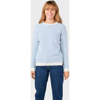 Klitmøller Collective - Elaine knit - Cream/light blue - S