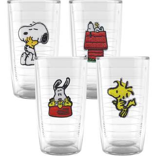 TERVIS PEANUTS Bedste Buddies -samling Snoopy Woodstock House Made in USA Double Walled Isolated Tumbler Travel Cup holder drinks Cold & Hot 16oz