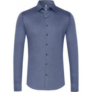 DESOTO Herren Hemd blau meliert