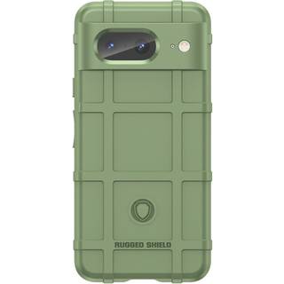 Google Pixel 8 Rugged Shield Series Håndværker Bagside Cover - Grøn