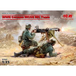 WWII German MG08 MG Team (2 figures)