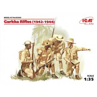 Gurkha Rifles (1944) (4 figures)