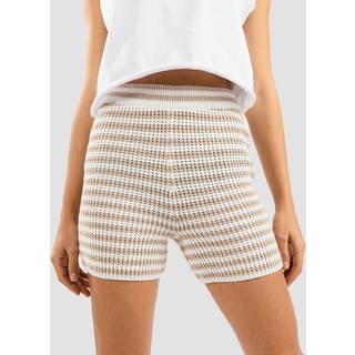 Rhythm Corsica Knit Shorts - L - oatmarle stripe