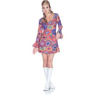 Hippie Minikleid Psychedelic XL