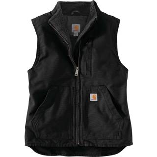 Carhartt Sherpa-foret vest, Dame, Black, XS -