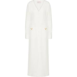 Valentino Silk maxi dress - white - XS