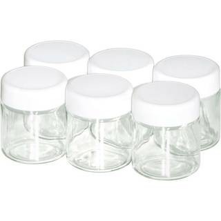 6 Yoghurtbægere med låg á 200 ml – Til Steba JM3 yoghurtmaskine (sæt med 6 stk)