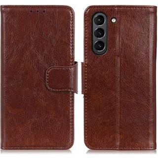 Samsung Galaxy S21 FE 5G Elegant Series Pung med Stativfunktion - Brun