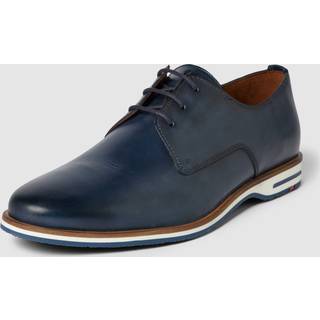 LLOYD Herren Derby blau Glattleder