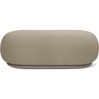 Rico Ottoman - Grain - Cashmere