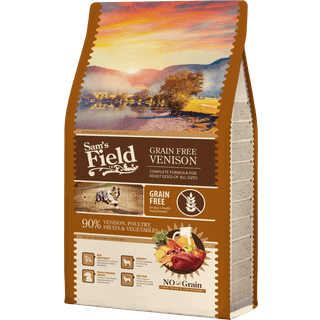 Sams Field Grain Free Venison (2,5kg) (Bedst før: 17/01/26)