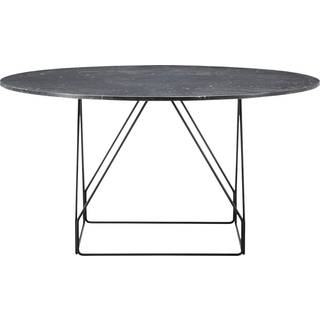 Fredericia Furniture JG Bord Ø140 BLACK MARQUINA