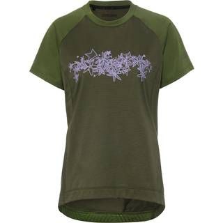 Zimtstern Women's PureFlowz Shirt S/S Cykeljersey Damer størrelse L farve grå