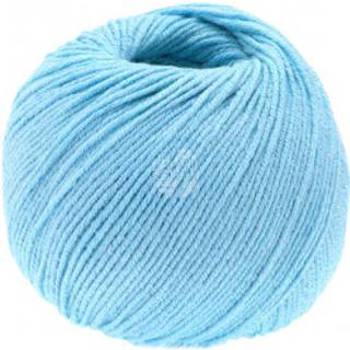 Lana Grossa Elastico garn - 96 % Bomuld og 4 % Polyester Turkis Blå 165